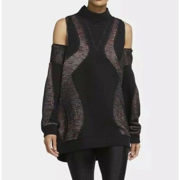 Nike City Ready Long Sleeve Oversized Training Top Women Medium Athletic Sporty - Picture 3 of 10